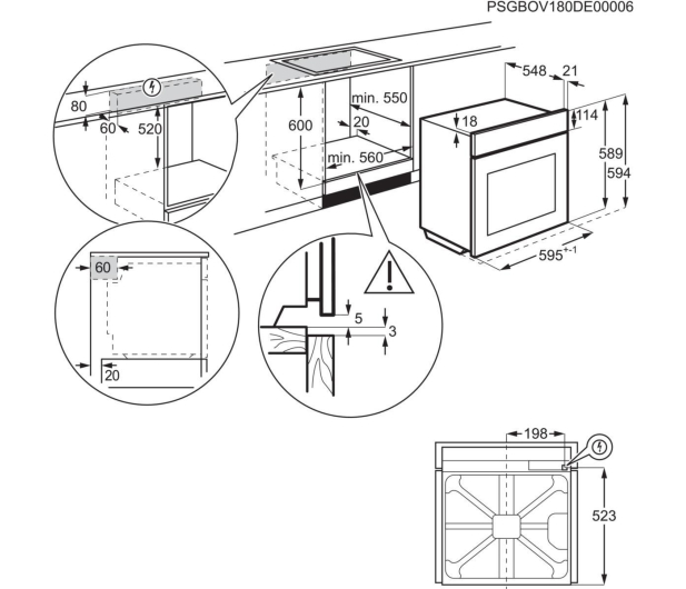 Electrolux EOF3H40X SURROUNDCOOK - 1015105 - zdjęcie 11